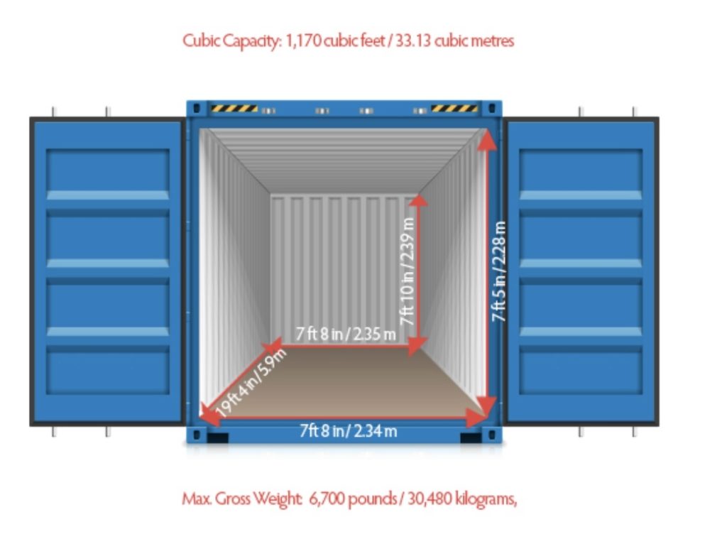 ew 20ft Storage Containers in Portumna Marine